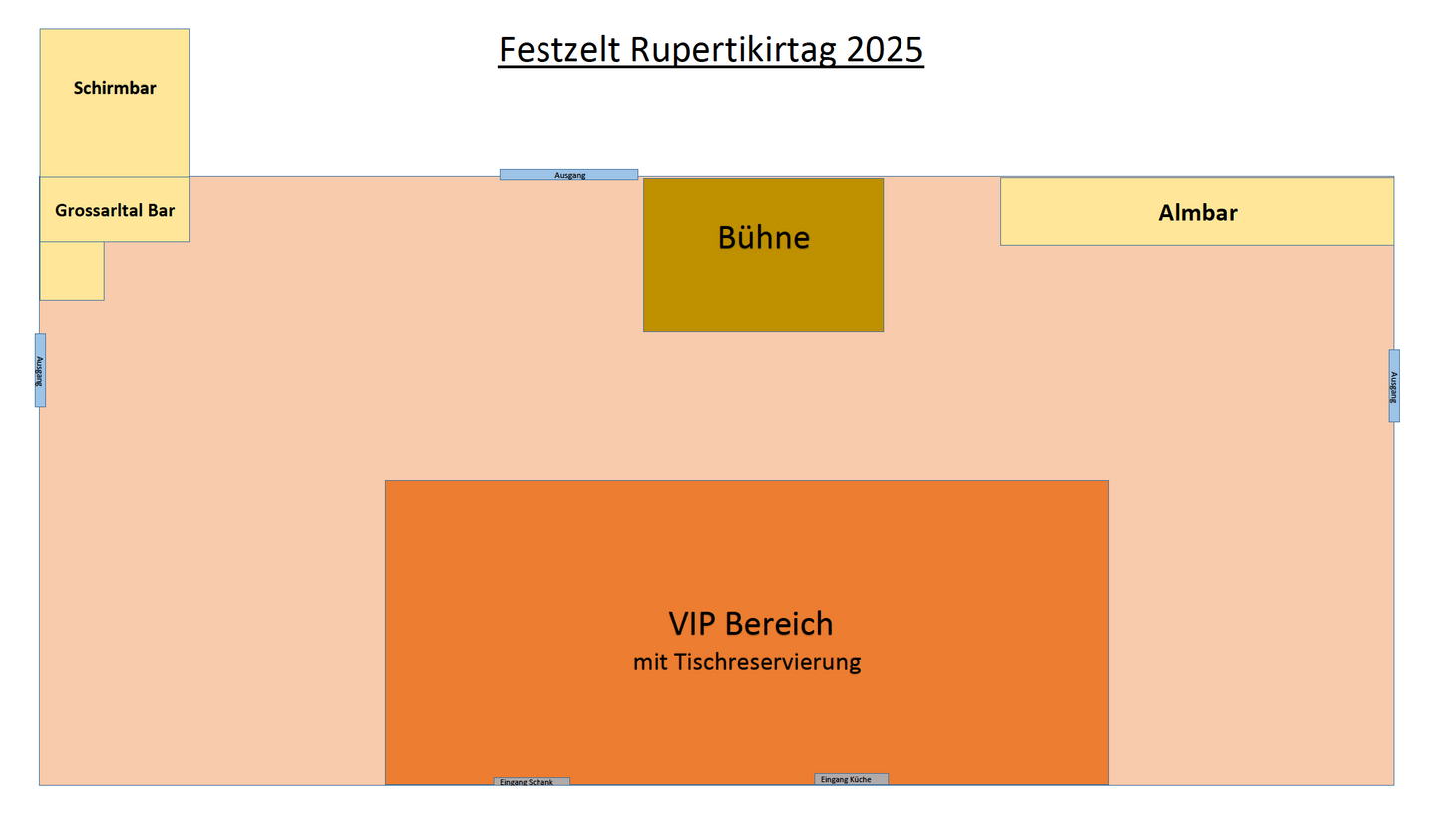 Tischreservierung Rupertikirtag